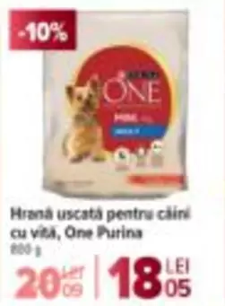 Purina - Hrană uscată pentru câini cu vită