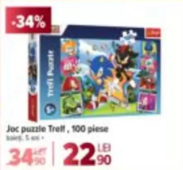 Joc puzzle Trefl, 100 piese