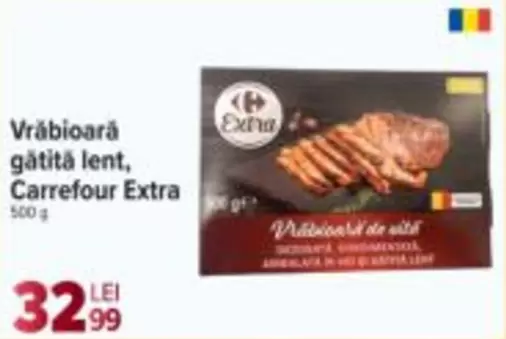 Vrăbioară gătită lent