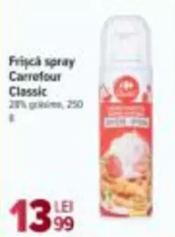 Frișcă spray Classic