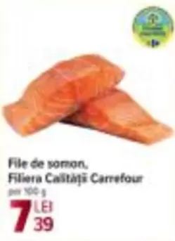 File de somon, Filiera Calității Carrefour