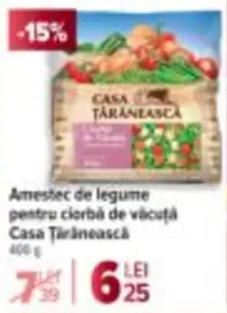 Amestec de legume pentru ciorbă de văcuţă