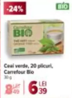 Ceai verde, 20 plicuri