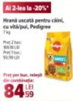 Hrană uscată pentru caini