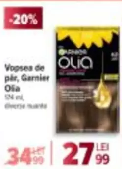 Vopsea de păr, Olia