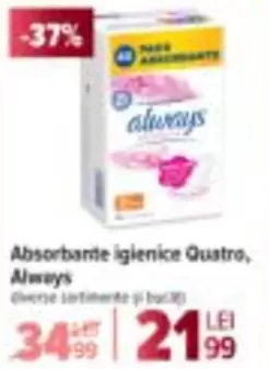 Always - Absorbante igienice Quatro