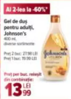 Gel de duş pentru adulți