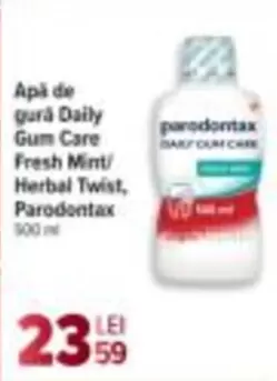 Apă de gură Daily Gum Care Fresh Mint/ Herbal Twist