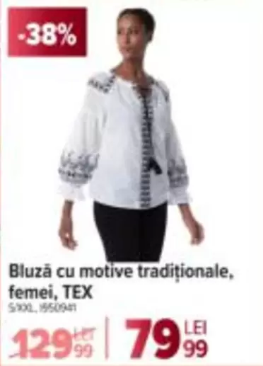 Bluză cu motive tradiționale, femei