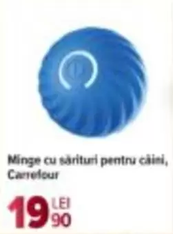 Minge cu sărituri pentru câini