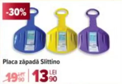 Placa zăpadă Slittino