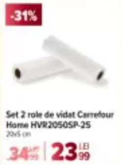 Set 2 role de vidat Home HVR20505P-25