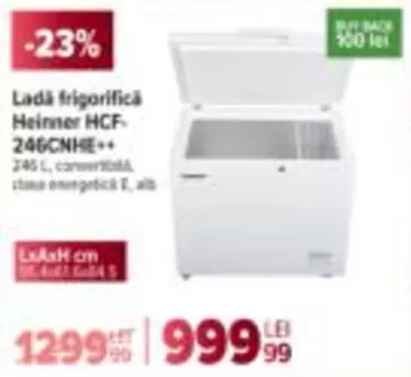 Ladă frigorifică HCF-246CNHE