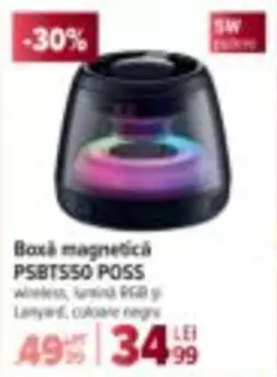 Boxă magnetică PSBT550