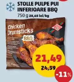 PULPE PUI INFERIOARE BBQ