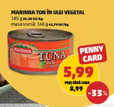 TON ÎN ULEI VEGETAL