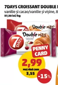 7days - CROISSANT DOUBLE