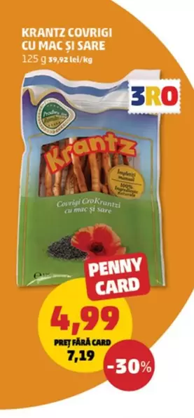 COVRIGI CU MAC ȘI SARE