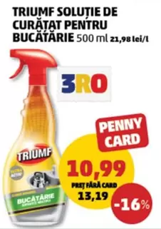 SOLUŢIE DE CURĂTAT PENTRU BUCĂTĂRIE