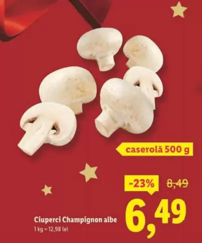 Ciuperci Champignon albe