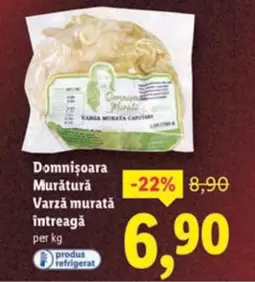 Murătură Varză murată întreagă