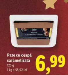 Pate cu ceapă caramelizată