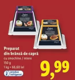 Preparat din brânză de capră