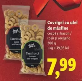 Covrigei cu ulei de măsline