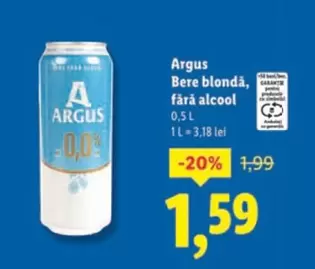 Bere blonda, fără alcool