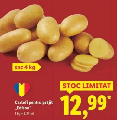 Cartofi pentru prăjit