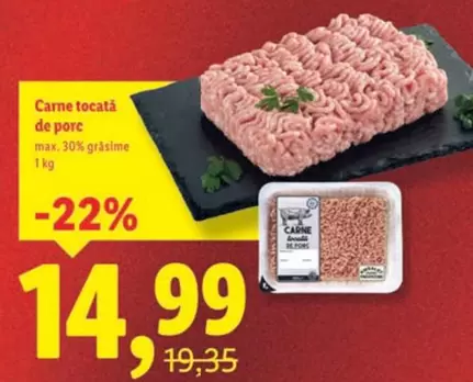 Carne tocată de porc