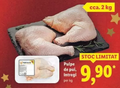 Pulpe de pui, intregi