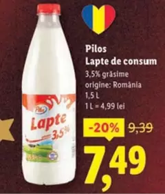 Lapte de consum