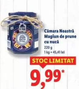 Magiun de prune cu nucă