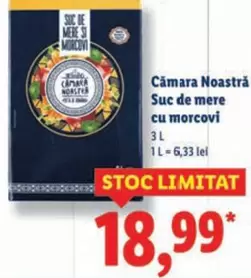 Suc de mere cu morcovi