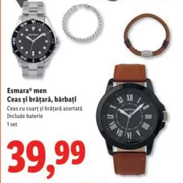 Ceas și brățară, bărbați