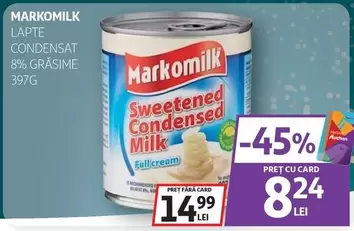 Auchan - LAPTE CONDENSAT