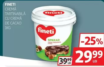 CREMA TARTINABILĂ CU CREMA DE CACAO