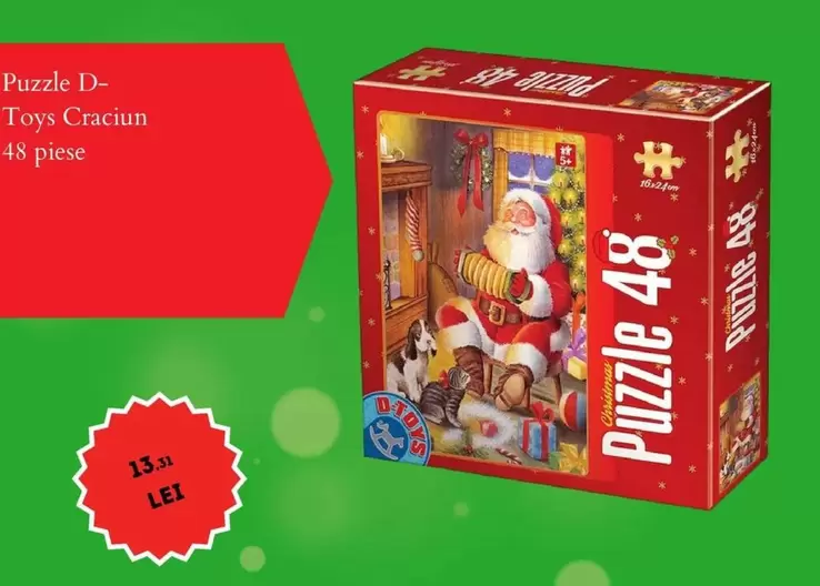 Puzzle D-Toys Craciun