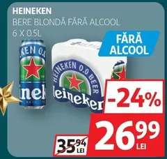 Heineken - BERE BLONDĂ FĂRĂ ALCOOL
