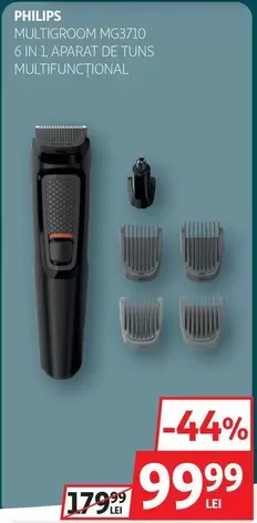 Philips - MULTIGROOM MG3710 6 IN 1 APARAT DE TUNS MULTIFUNCTIONAL