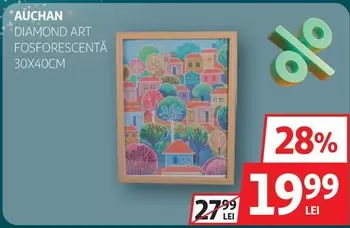 Auchan - DIAMOND ART FOSFORESCENTĂ