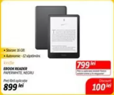 EBOOK READER PAPERWHITE, NEGRU
