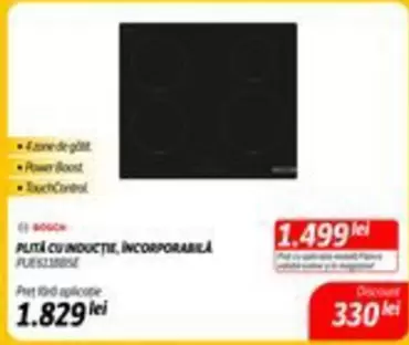 Bosch - PLITA CU INDUCTIE, INCORPORABILA PUESZ31BB5E