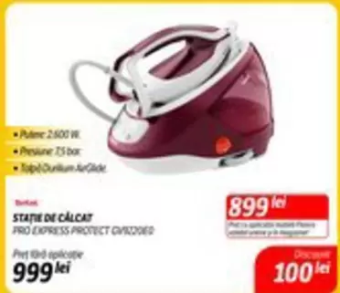 Tefal - STAȚIE DE CALCAT PRO EXPRESS PROTECT OVIDED