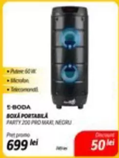 PARTY 200 PRO MAAL, NEGRU