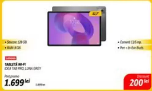 Lenovo - TABLETĂ WI-FI