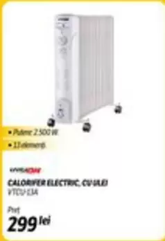 CALORIFER ELECTRIC, CU ULEI VTCD-13A
