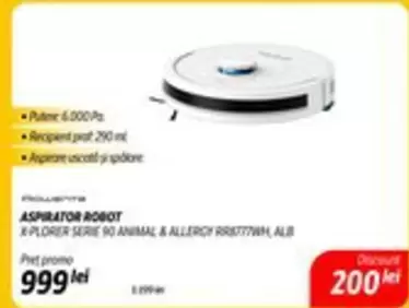 Alb - ASPIRATOR ROBOT X-PLORER SERIE 90 ANIMAL & ALLERGY RRSTI77WH, ALB