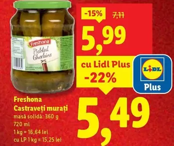 Castraveți muraţi